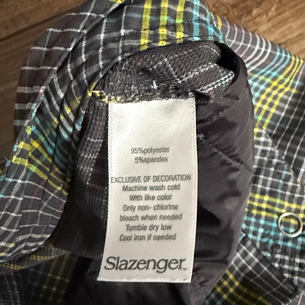 Slazenger Multicolor Plaid Shorts - Picture 3 of 4